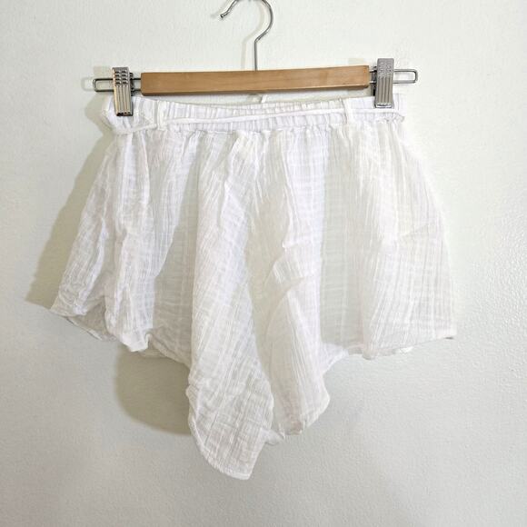 By Anthropologie White Eyelet 2-Piece Set – Top & Shorts – Size XXS - Picture 8 of 13